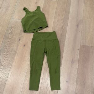 Green Activewear Set